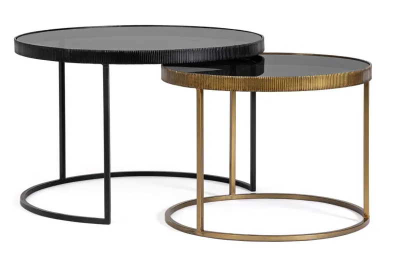 Outlet Bizzotto SET2 TAVOLINO YAMIR TO