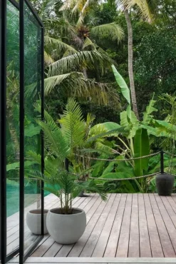 Hot Bizzotto SET2 VASO BRUSH SFERA BEIGE