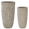 Hot Bizzotto SET2 VASO CEMENT TO ALTO SABBIA