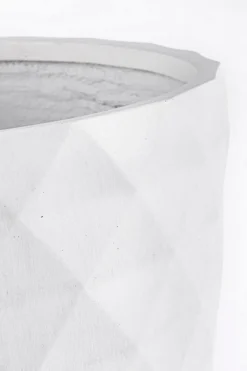 Bizzotto SET3 VASO PYRAMID BOMB BIANCO