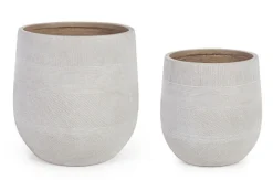 Hot Bizzotto SET2 VASO RIGO BOMB BEIGE ALTO