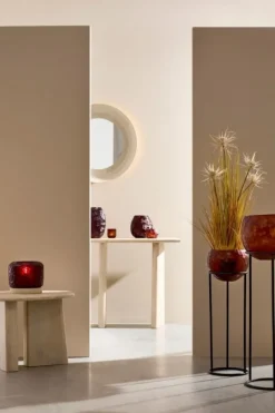 Clearance Bizzotto SET2 VASO SAMPUR BORDEAUX