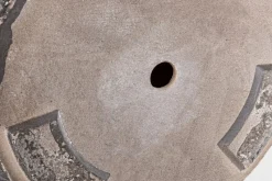 Outlet Bizzotto SET2 VASO TRESSAGE TO ALTO GRIGIO