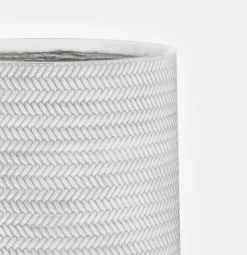 Best Bizzotto SET2 VASO TRESSAGE TO ALTO BIANCO