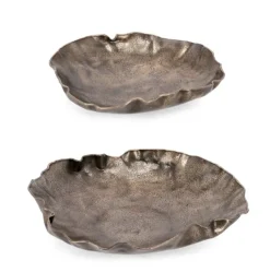 Online Bizzotto SET2 VASSOIO DECORATIVO PRADESH DORATO