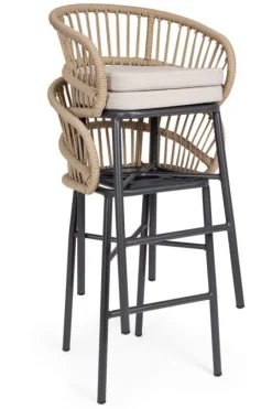 Clearance Bizzotto SGABELLO BAR C-C ODIVELAS BEIGE