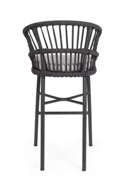 Sale Bizzotto SGABELLO BAR C-C ODIVELAS ANTRACITE