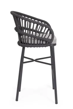 Sale Bizzotto SGABELLO BAR C-C ODIVELAS ANTRACITE