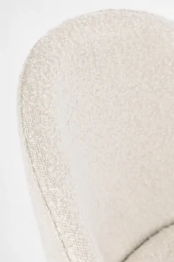 Sale Bizzotto SGABELLO BAR EFFETTO BOUCLE' NERO/AVORIO - CARRY