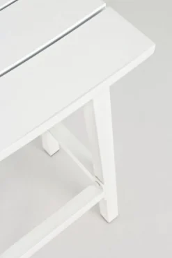 Discount Bizzotto SGABELLO BAR IN ALLUMINIO BIANCO YK11 - SKIPPER