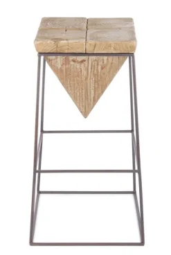 Outlet Bizzotto SGABELLO BAR IN LEGNO - PRISMY