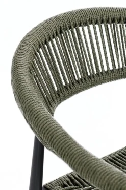 New Bizzotto SGABELLO BAR JANDIA ANTRACITE/VERDE