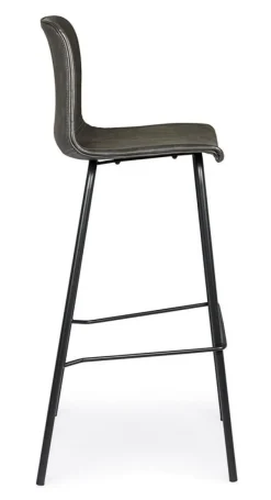 Online Bizzotto SGABELLO IN ECOPELLE ANTRACITE - KYRA