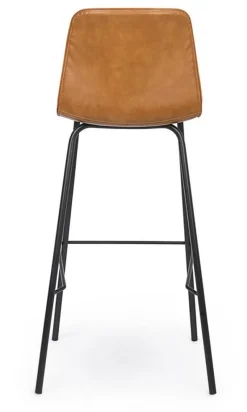 Sale Bizzotto SGABELLO IN ECOPELLE COLOR CUOIO - KYRA