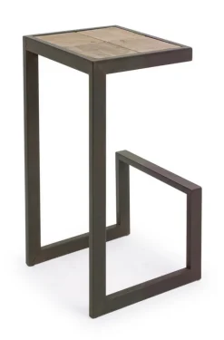 Sale Bizzotto SGABELLO IN METALLO H70 - BLOCKS