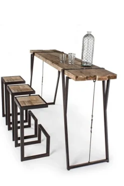 Sale Bizzotto SGABELLO IN METALLO H70 - BLOCKS