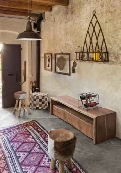 Discount Bizzotto SGABELLO IN PELLE - MALAK