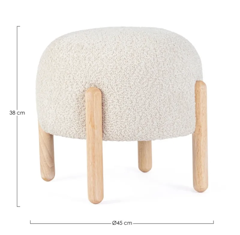 Online Bizzotto SGABELLO NATURALE - DAYLA