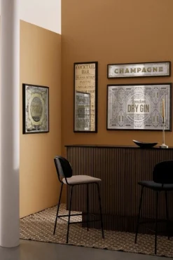 New Bizzotto SPECCHIO C-C LIBRARY ORO 40X110