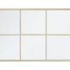 Clearance Bizzotto SPECCHIO C-C WINDOW NUCLEOS ORO 125X50