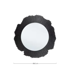Bizzotto SPECCHIO C-C YAMIR NERO D62