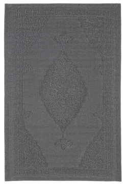 Clearance Bizzotto TAPPETO GRIGIO 120X180 - DELBAR