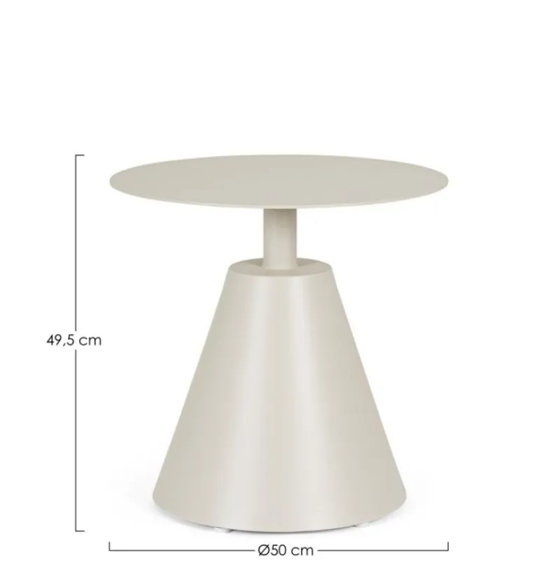 Bizzotto TAVOLINO ALOHA D50 SANDSHELL