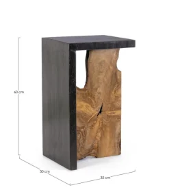 Discount Bizzotto TAVOLINO ALTO - SHERWOOD