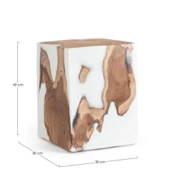 Best Bizzotto TAVOLINO BIANCO 30X30 - MELTY