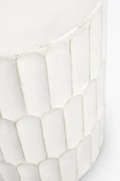 Discount Bizzotto TAVOLINO CAESAR D40.5 BIANCO