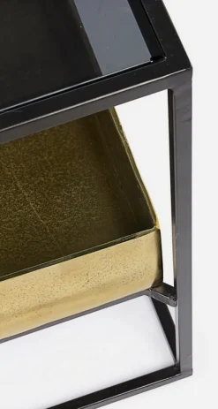 Hot Bizzotto TAVOLINO CON CONTENITORE IN METALLO - MAVILA