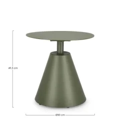 Online Bizzotto TAVOLINO D50 VERDE - ALOHA