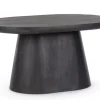 Discount Bizzotto TAVOLINO FUJI OVALE 80X56
