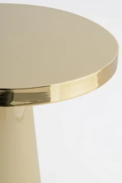 Bizzotto TAVOLINO IN ACCIAIO AVORIO D45.5 - NANDIKA