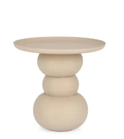 Hot Bizzotto TAVOLINO IN ACCIAIO BEIGE - ALPA