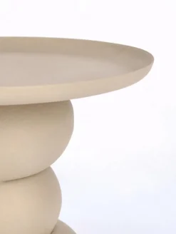 Hot Bizzotto TAVOLINO IN ACCIAIO BEIGE - ALPA