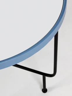 Clearance Bizzotto TAVOLINO IN ACCIAIO CON SPECCHIO AZZURRO - PAINTER