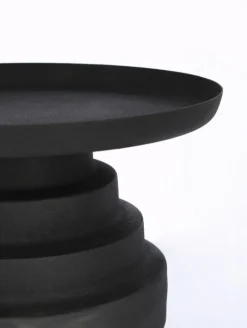 Discount Bizzotto TAVOLINO IN ACCIAIO NERO - AMBA