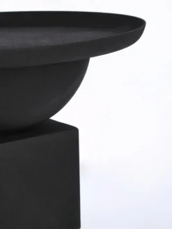 Hot Bizzotto TAVOLINO IN ACCIAIO NERO - ALKA