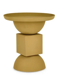 Hot Bizzotto TAVOLINO IN ACCIAIO SENAPE - ALKA