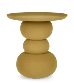 Bizzotto TAVOLINO IN ACCIAIO SENAPE - ALPA