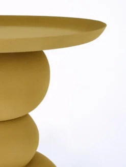 Bizzotto TAVOLINO IN ACCIAIO SENAPE - ALPA