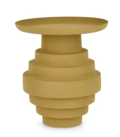 Discount Bizzotto TAVOLINO IN ACCIAIO SENAPE - AMBA