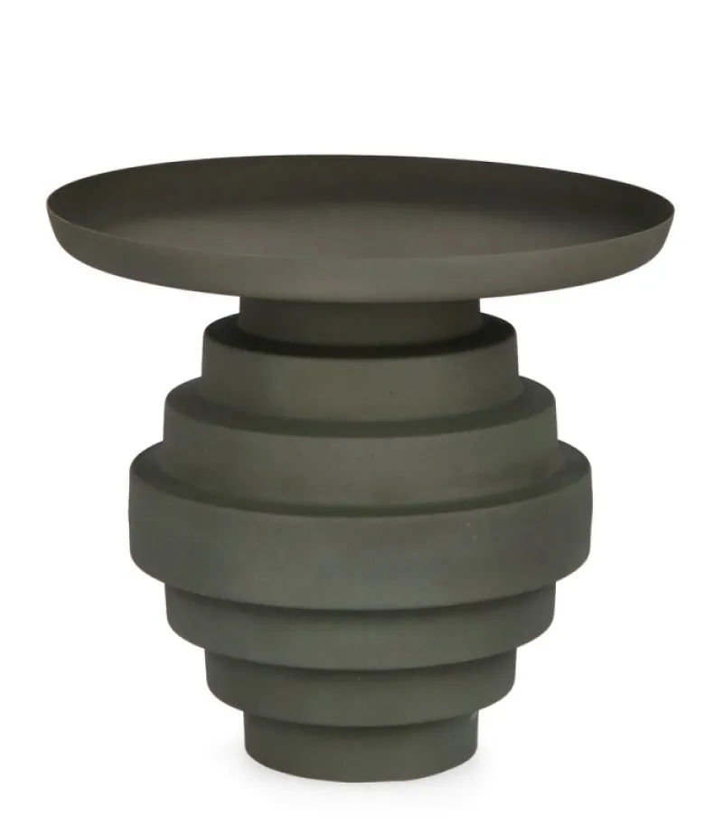 Outlet Bizzotto TAVOLINO IN ACCIAIO VERDE - AMBA