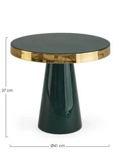 Online Bizzotto TAVOLINO IN ACCIAIO VERDONE D41 - NANDIKA