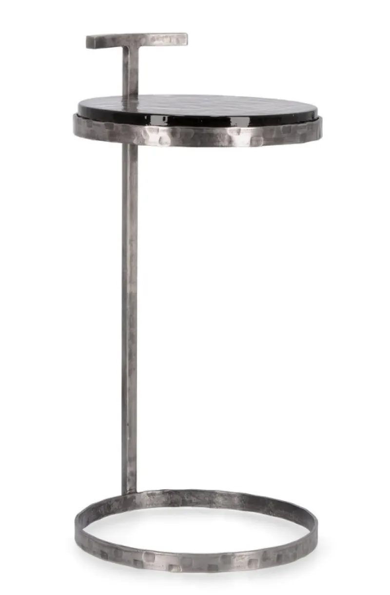 Clearance Bizzotto TAVOLINO IN ACCIAO FINITURA NICKLE H64 - ZAYLA