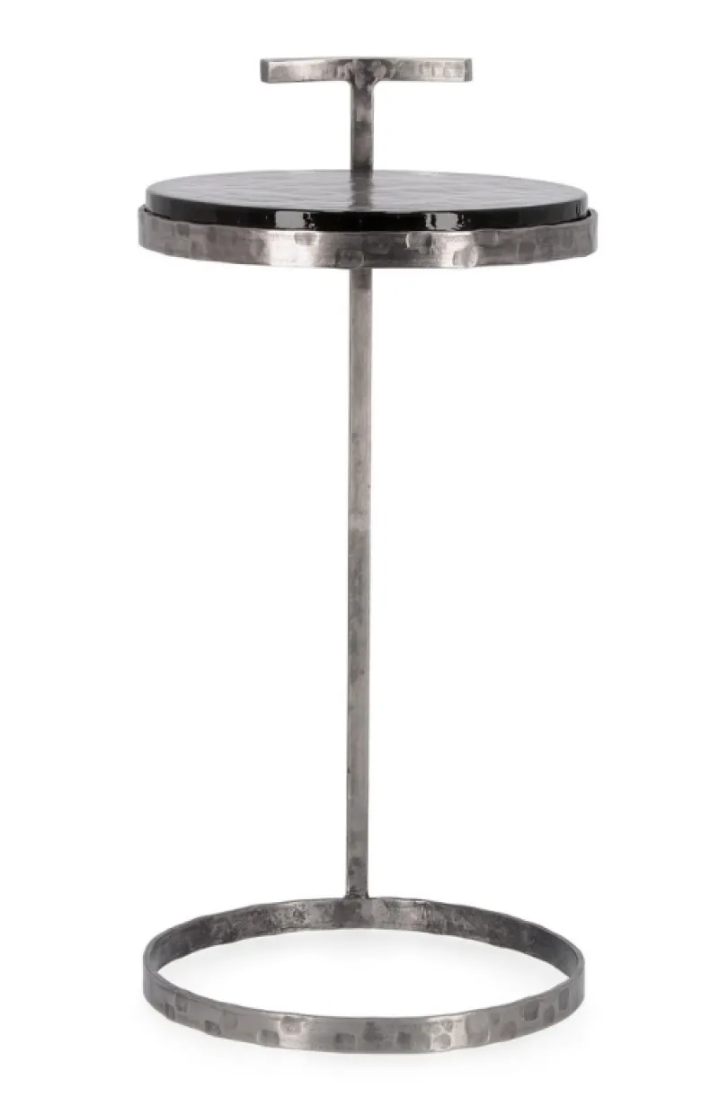 Clearance Bizzotto TAVOLINO IN ACCIAO FINITURA NICKLE H64 - ZAYLA