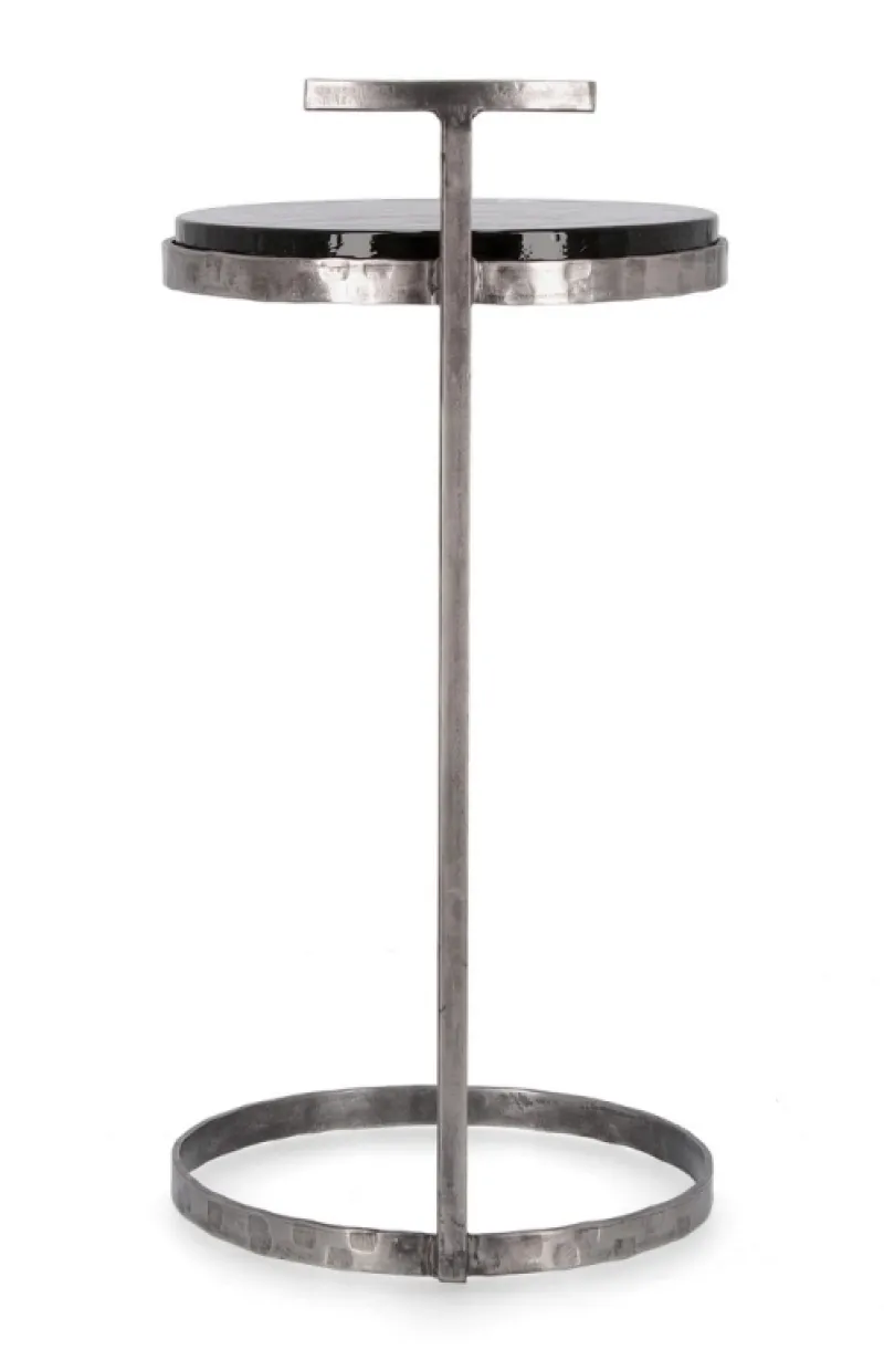 Clearance Bizzotto TAVOLINO IN ACCIAO FINITURA NICKLE H64 - ZAYLA