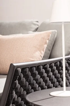 Best Bizzotto TAVOLINO IN ALLUMINIO ANTRACITE QS22 - SPARKY