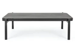 New Bizzotto TAVOLINO IN ALLUMINIO ANTRACITE WG21 - FLORENCIA